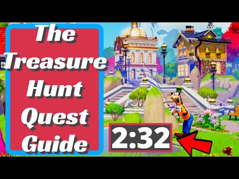 The Treasure Hunt Quest Guide In Disney Dreamlight Valley