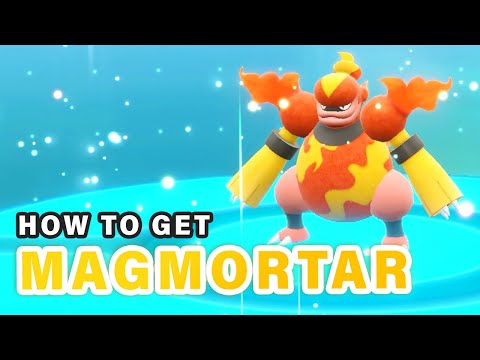 How to Evolve Magmar into Magmortar ► Pokemon Scarlet & Violet